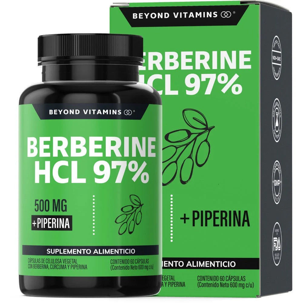 Berberina GlucoBalance™ – Glucosa controlada y un metabolismo activado