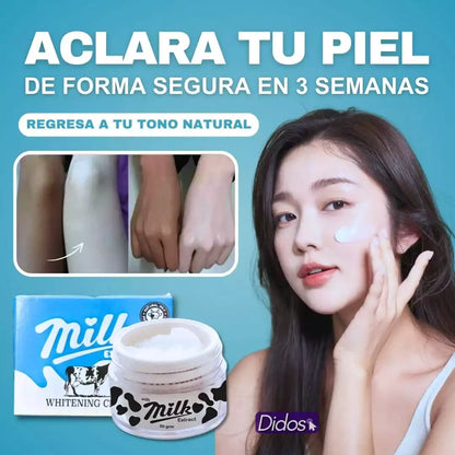 MILK GLOW - CREMA ACLARADORA CON EXTRACTO DE LECHE