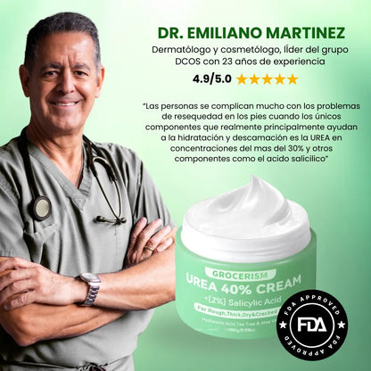 Ureamax™ | Crema de Urea 40% para Piel Reseca y Agrietada