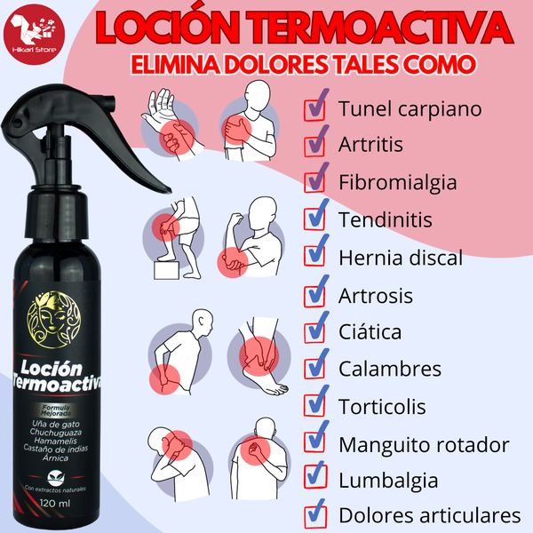 LOCIÓN TERMOACTIVA - CERO DOLOR ™