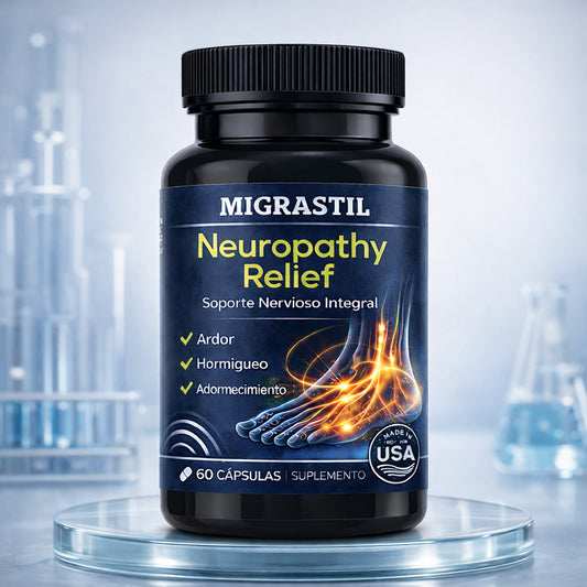 MIGRASTIL RELIEF- Suplemento Vitamínico para Aliviar La Neuropatía