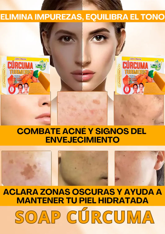 JABÓN NATURAL DE CÚRCUMA