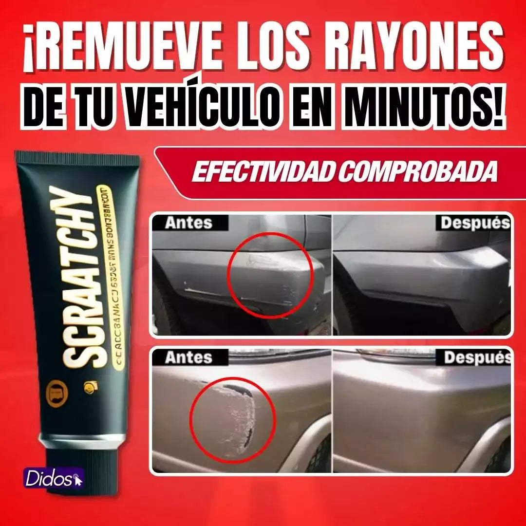 KIT RENOVA PRO- CREMA REPARADORA DE ARAÑAZOS Y RAYONES + PAÑO MICROFIBRA